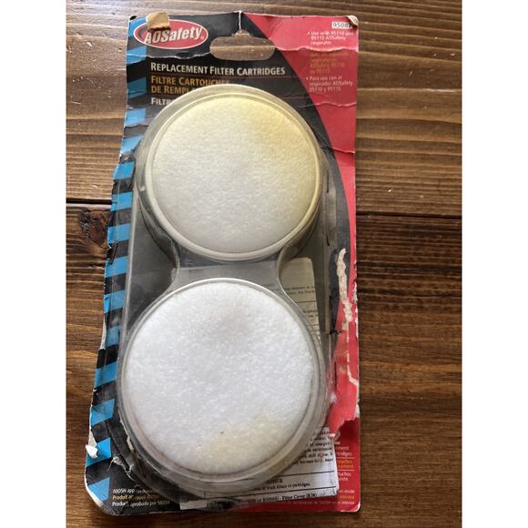 AOsafety Raplacement Filter Cartridges 95087 For Respirator 95110 & 95115 - Picture 1 of 7